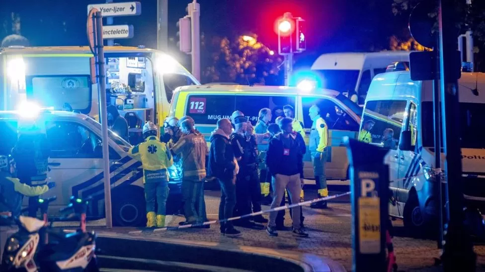 Två svenskar skjutna i Bryssel – bar landslagströjor vid händelsen